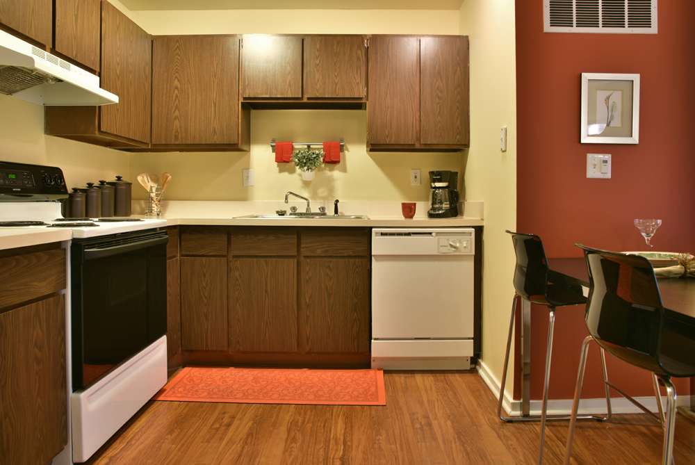 Spacious Kitchen in the Crescent Style at Grand Bend Club
